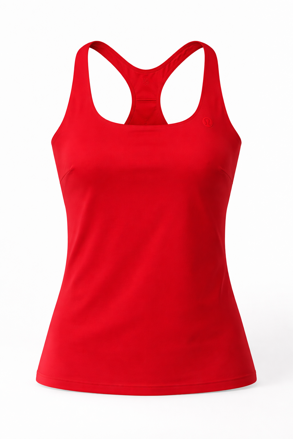 Lululemon Lightweight Tennis Tank Red Size 8/M Built-In Bra LW1FB0S