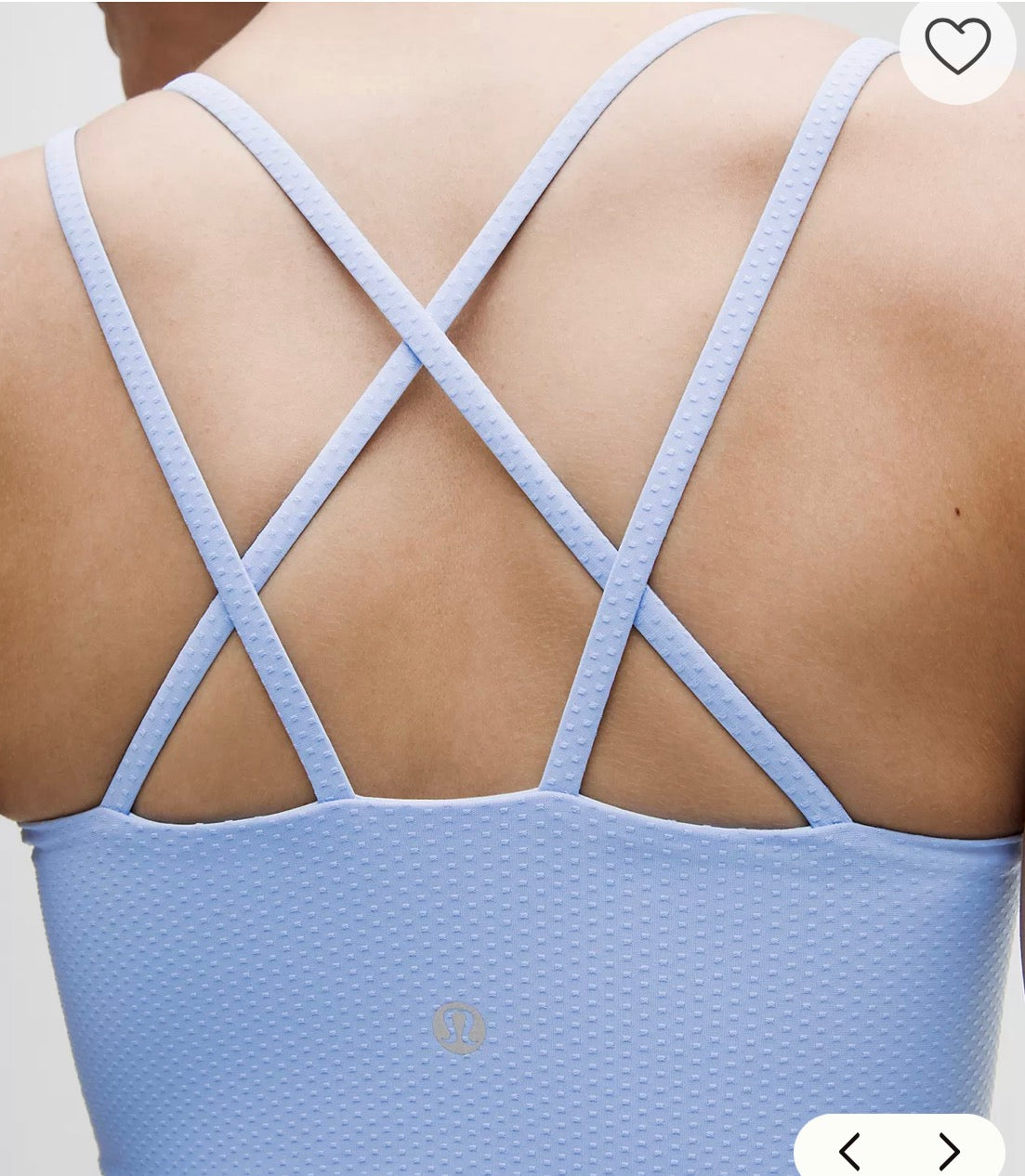Lululemon Like a Cloud Longline Bra B/C Dot  LW2EKYS