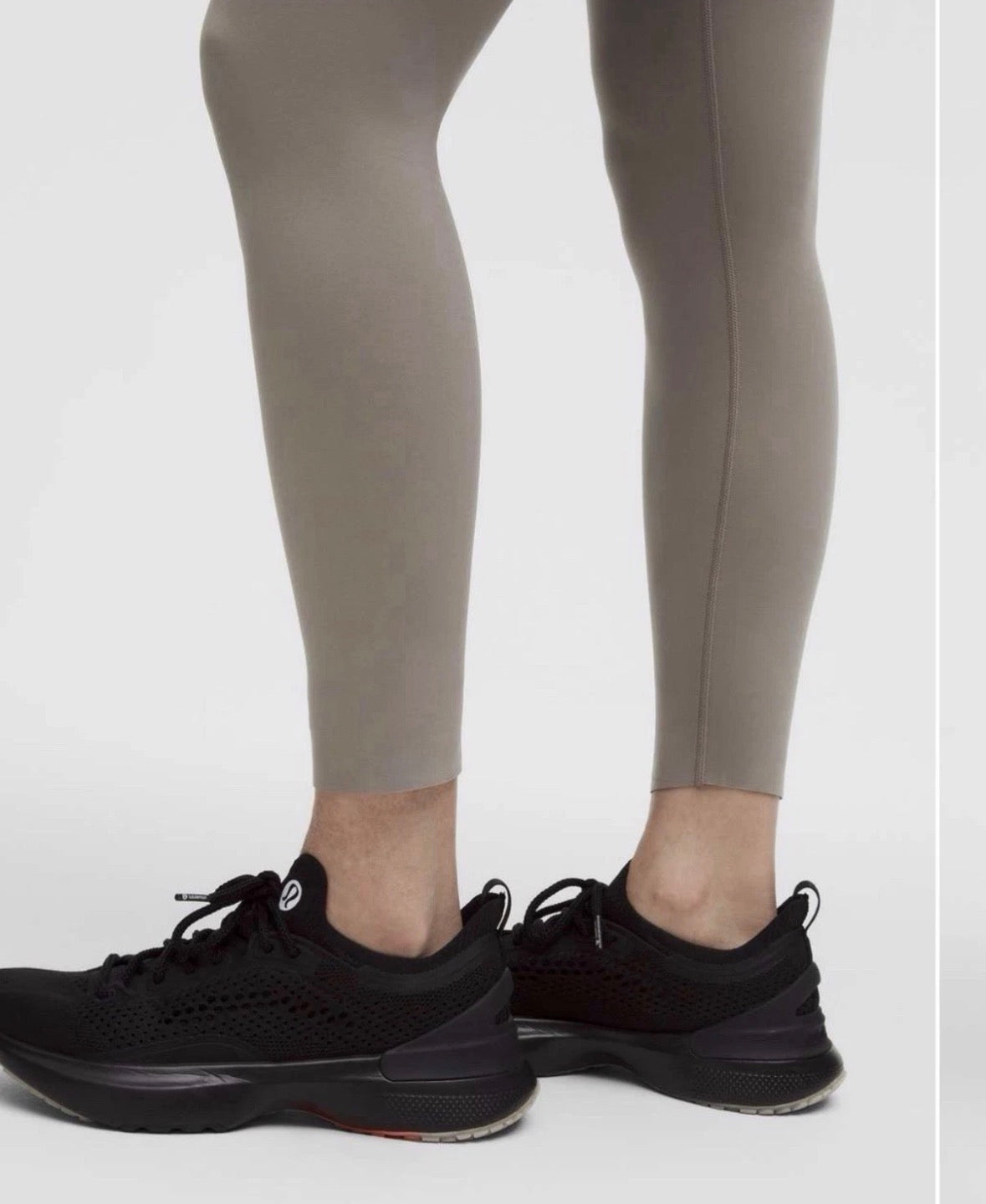 Lululemon Glow Up SHR Tight 25” Taupe Sage Ultralu SCULPT Sz 8/M