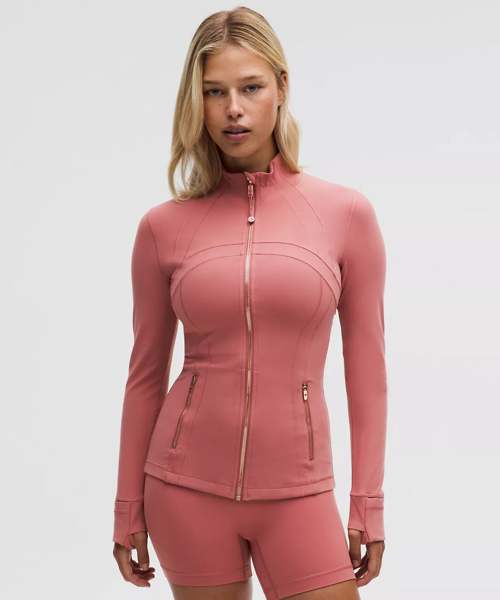 Lululemon Define Jacket Size 6 Dusk/Rose Gold/Rose Gold