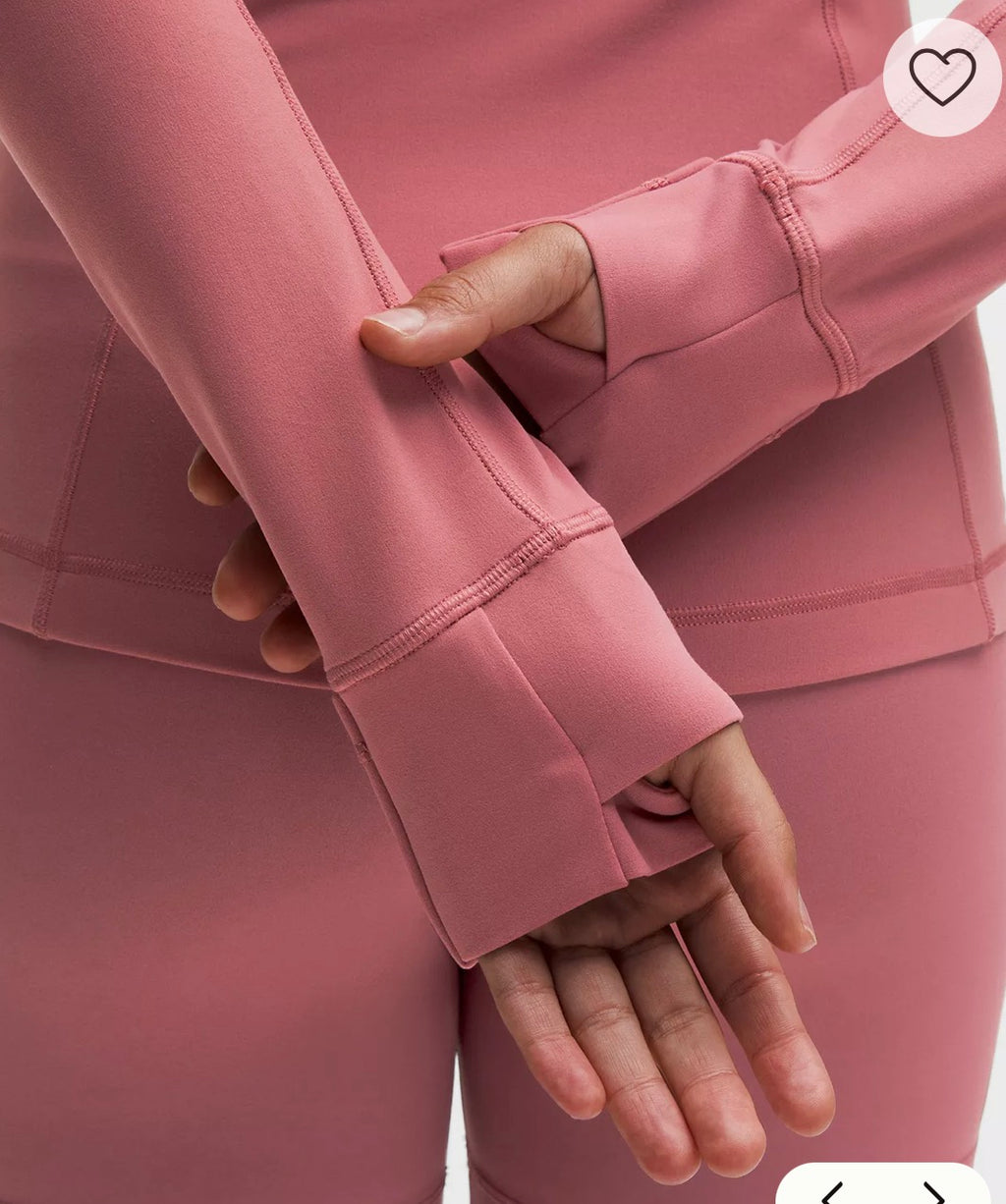 Lululemon Define Jacket Size 6 Dusk/Rose Gold/Rose Gold