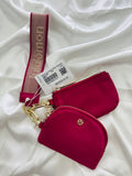 Lululemon Dual Pouch Wristlet PINK
