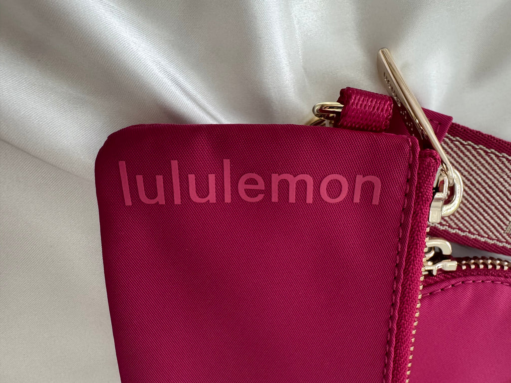 Lululemon Dual Pouch Wristlet PINK
