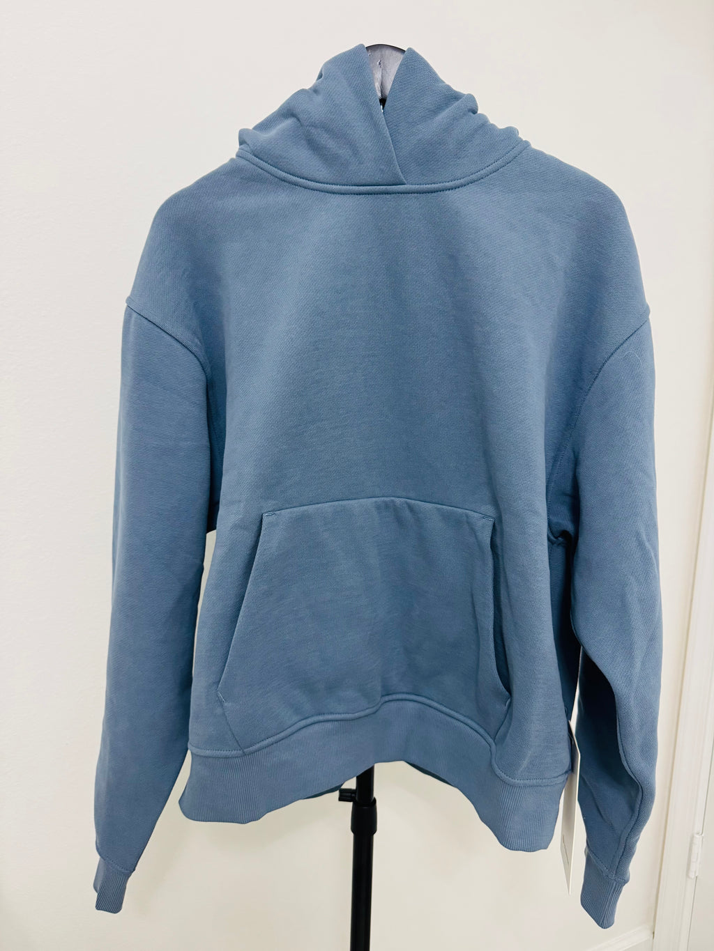 Lululemon Steady State Oversized Hoodie STLB Blue Size S Soft Funnel Neck 1LW3KCRS