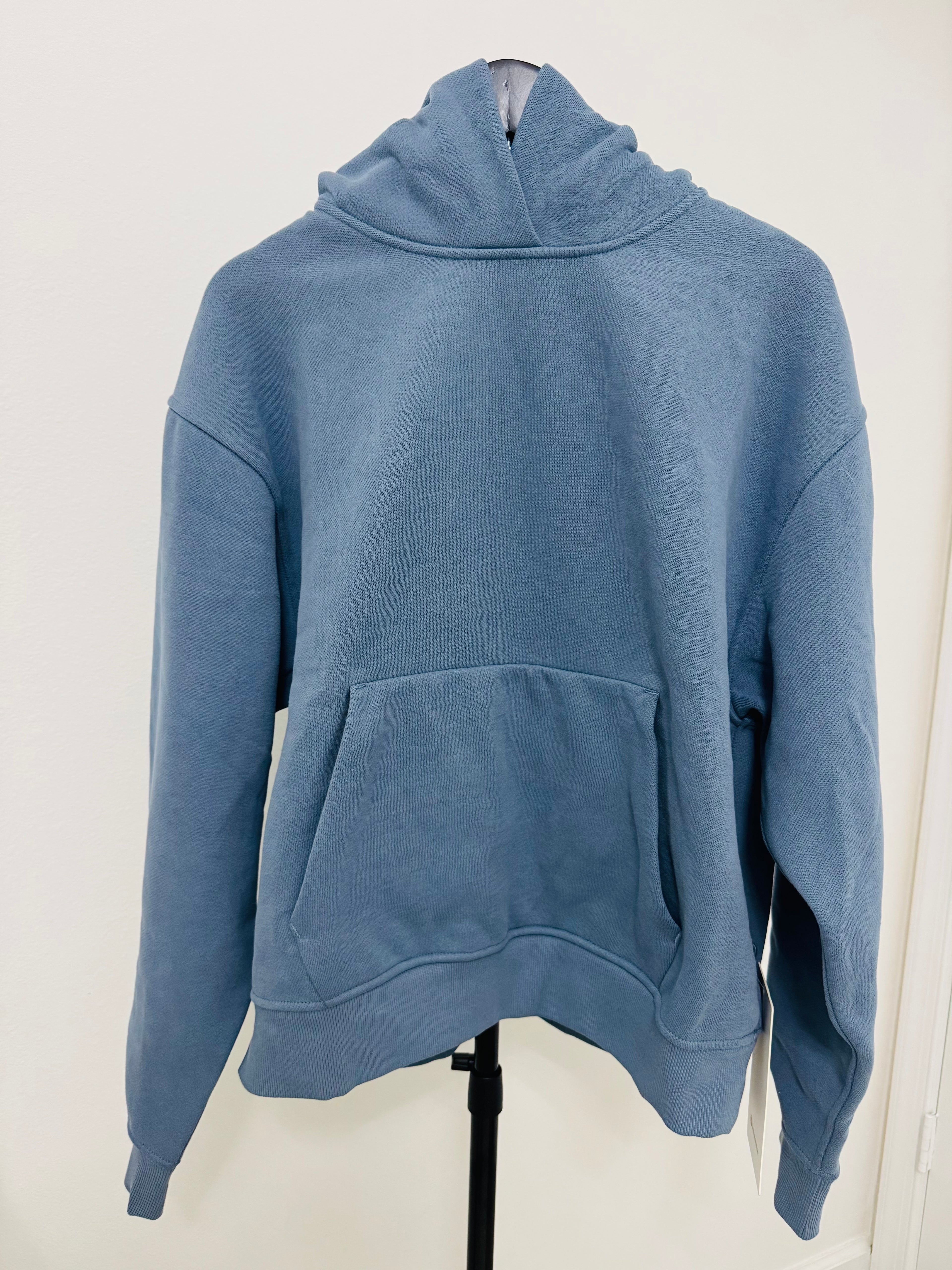 Lululemon Steady State Oversized Hoodie STLB Blue Size S Soft Funnel Neck 1LW3KCRS