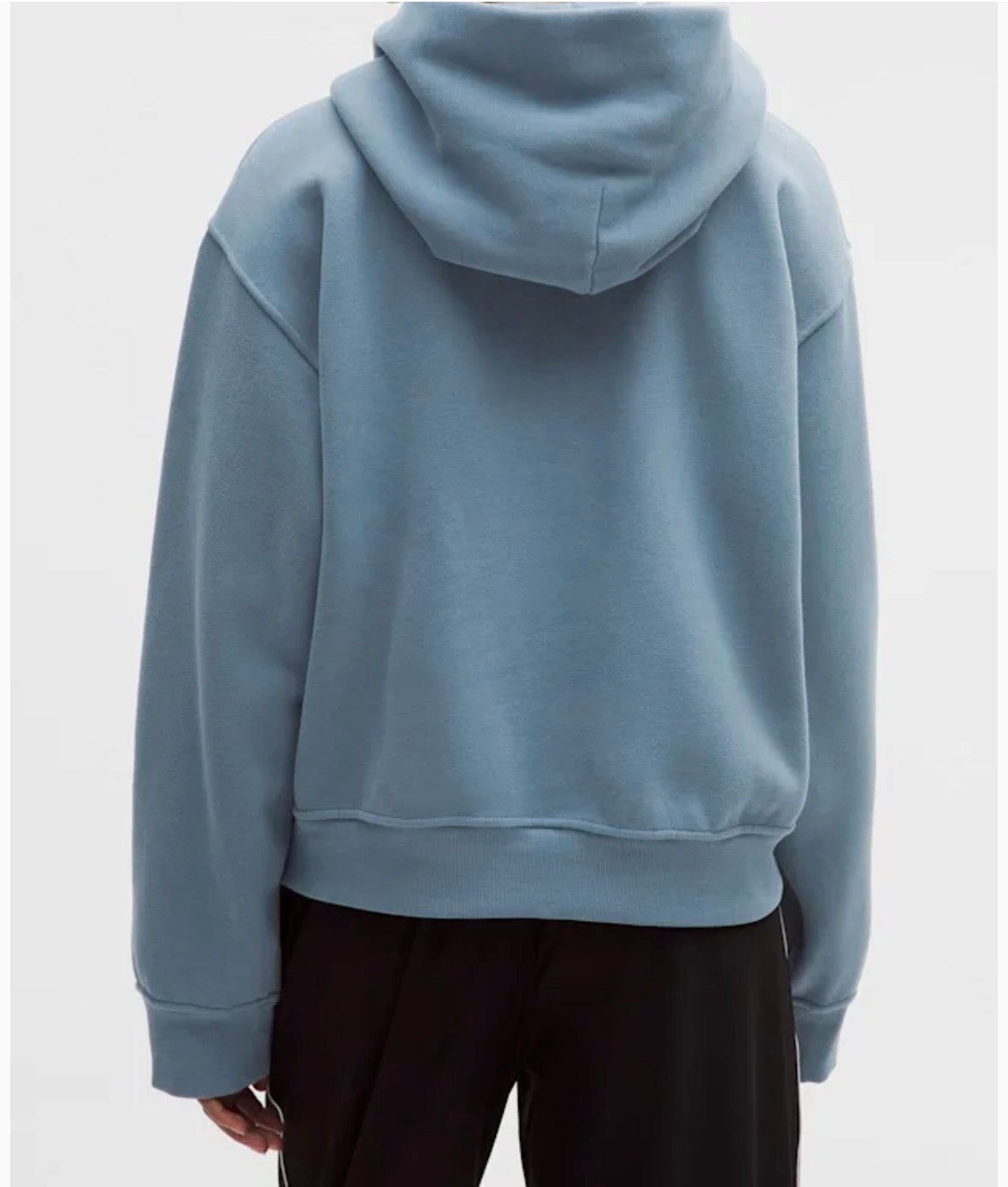Lululemon Steady State Oversized Hoodie STLB Blue Size S Soft Funnel Neck 1LW3KCRS