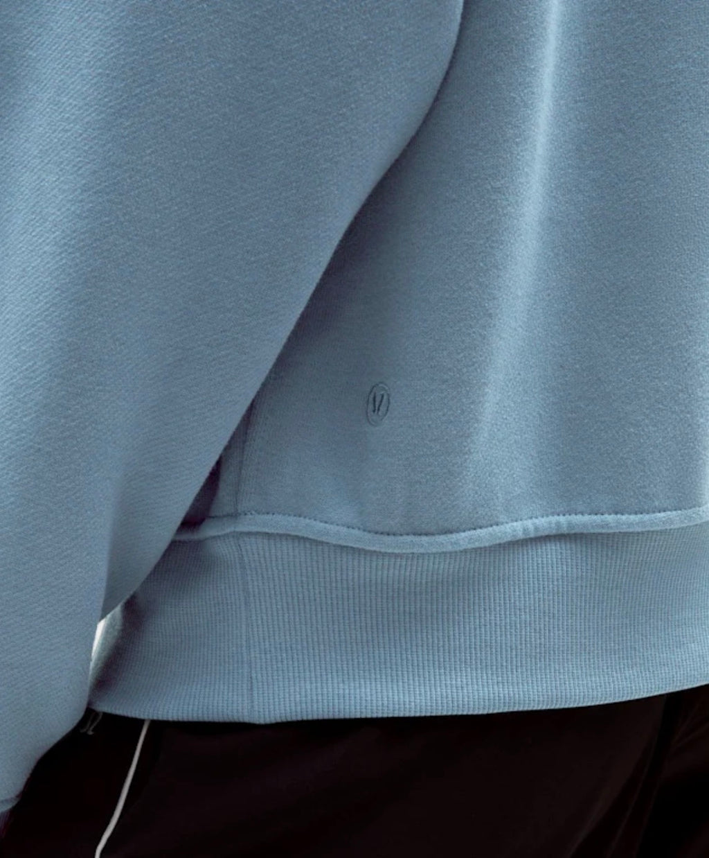 Lululemon Steady State Oversized Hoodie STLB Blue Size S Soft Funnel Neck 1LW3KCRS