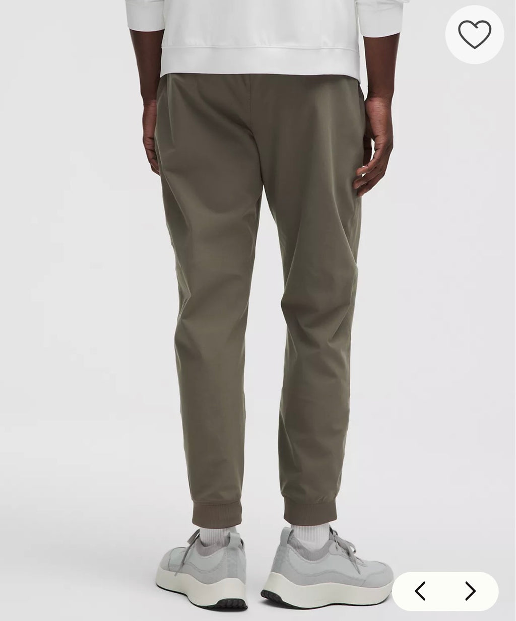 Lululemon ABC Regular Jogger Warpstreme Men’s L WSHG Green Khaki LM5BKOS