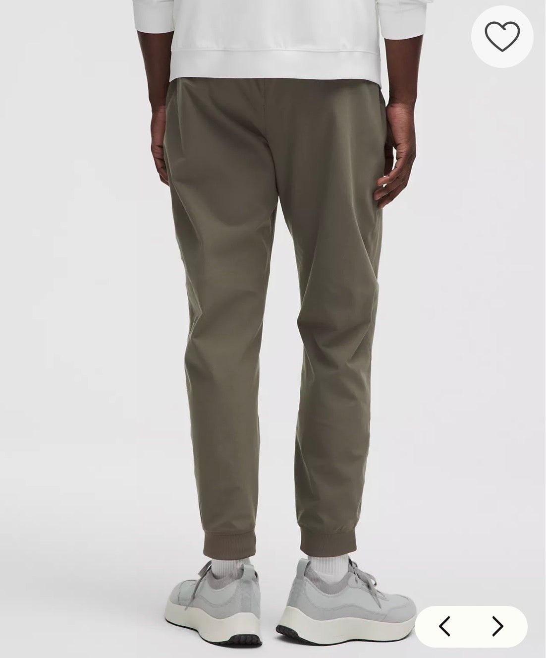 Lululemon ABC Regular Jogger Warpstreme Men’s L WSHG Green Khaki LM5BKOS