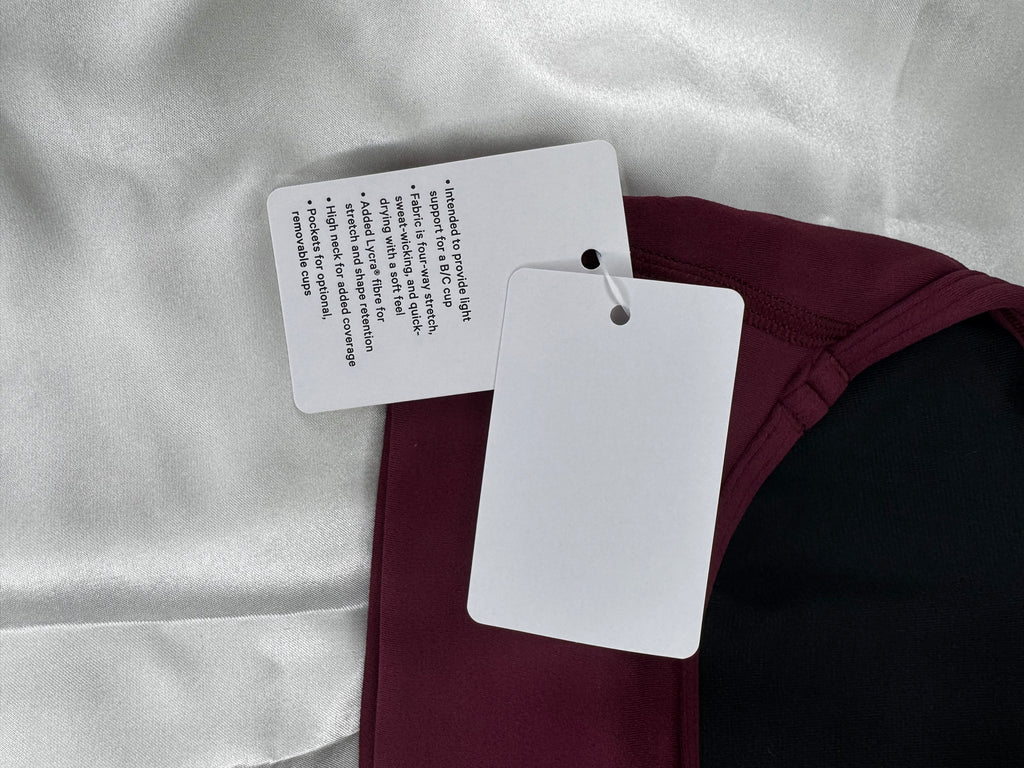 Lululemon Flow Y Wrap-Front High-Neck Bra