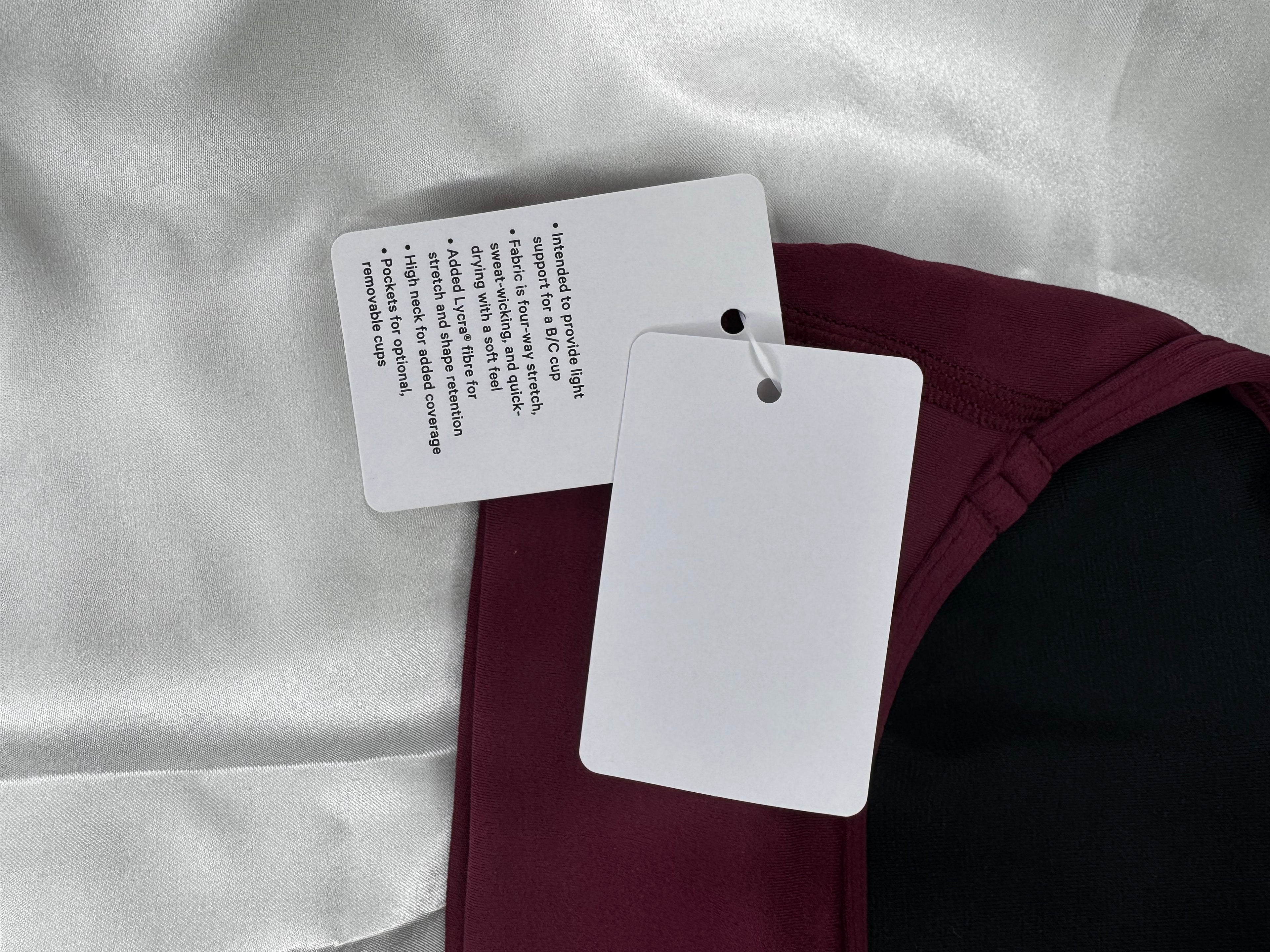 Lululemon Flow Y Wrap-Front High-Neck Bra