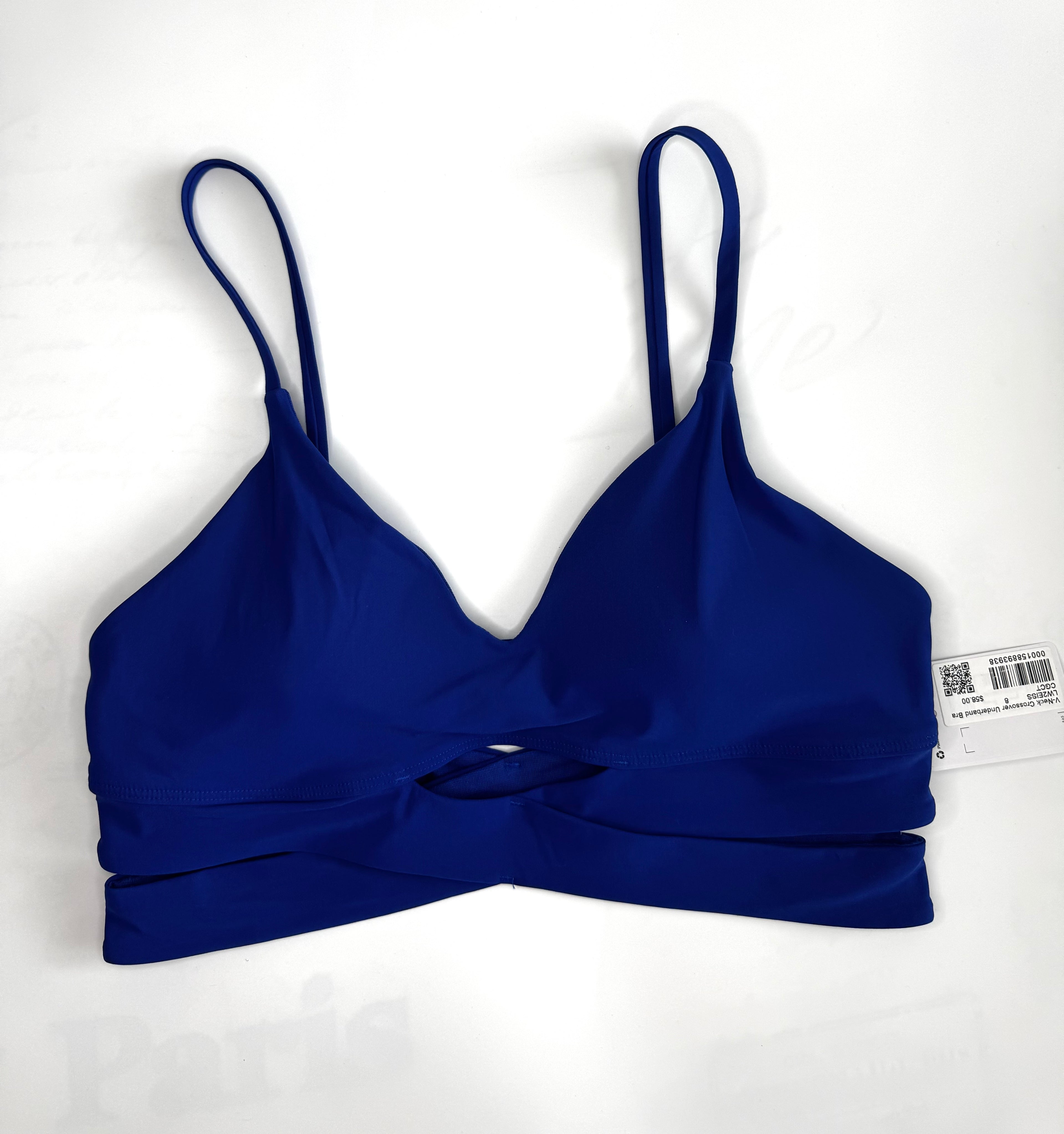 Lululemon V-Neck Crossover Underband Bra